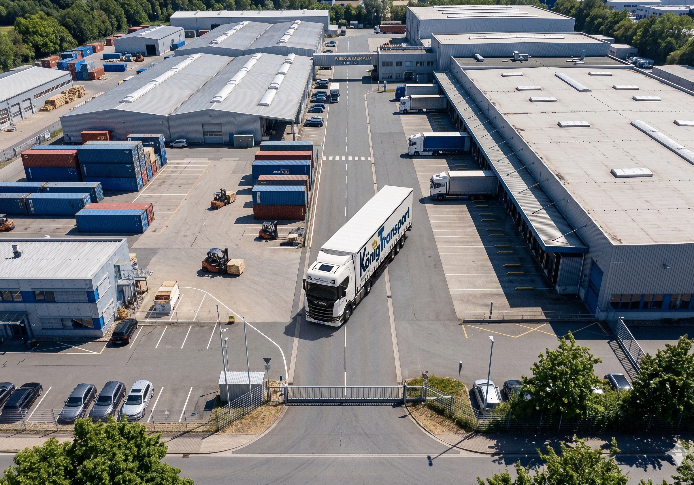 Werk Versorgung Beschaffungstour Spedition König Transport Lüdenscheid  Sauerland